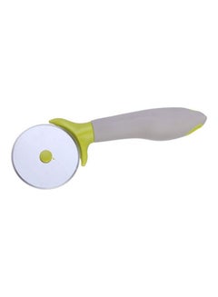 Stainless Steel Pizza Cutter With Silicon Handle Multicolour 20 x 7cm