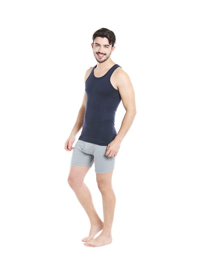 BYC Soft Comfortable Vest Navy Blue - Image 1