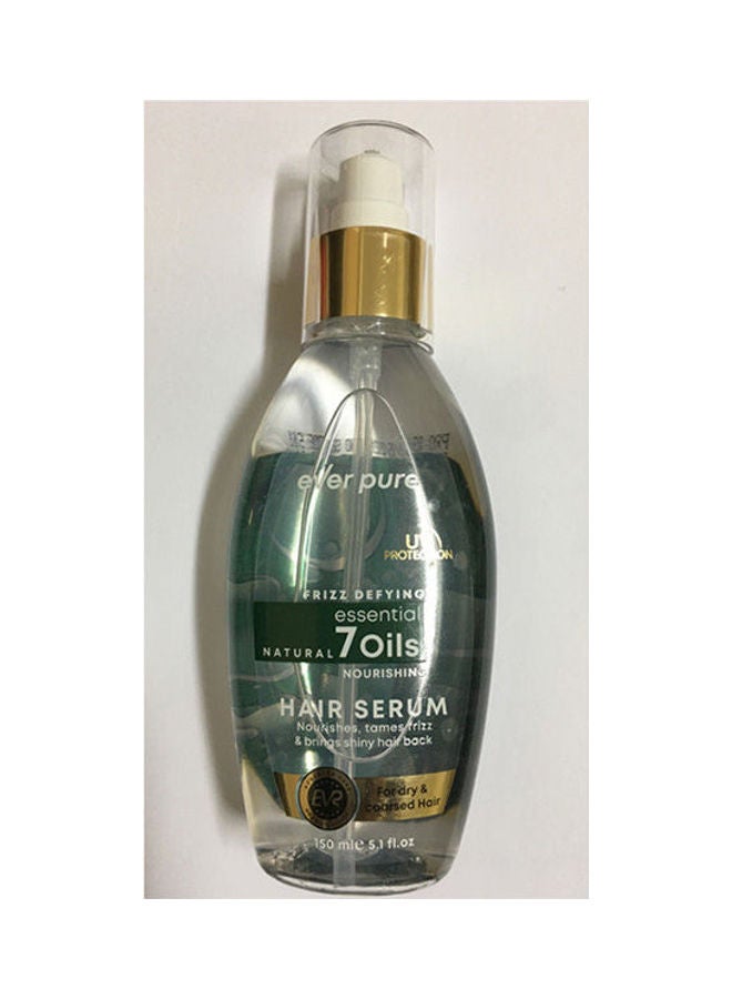 إيفر بيور سيروم للشعر يتكون من 7 زيوت طبيعية شفاف 150ملليلتر