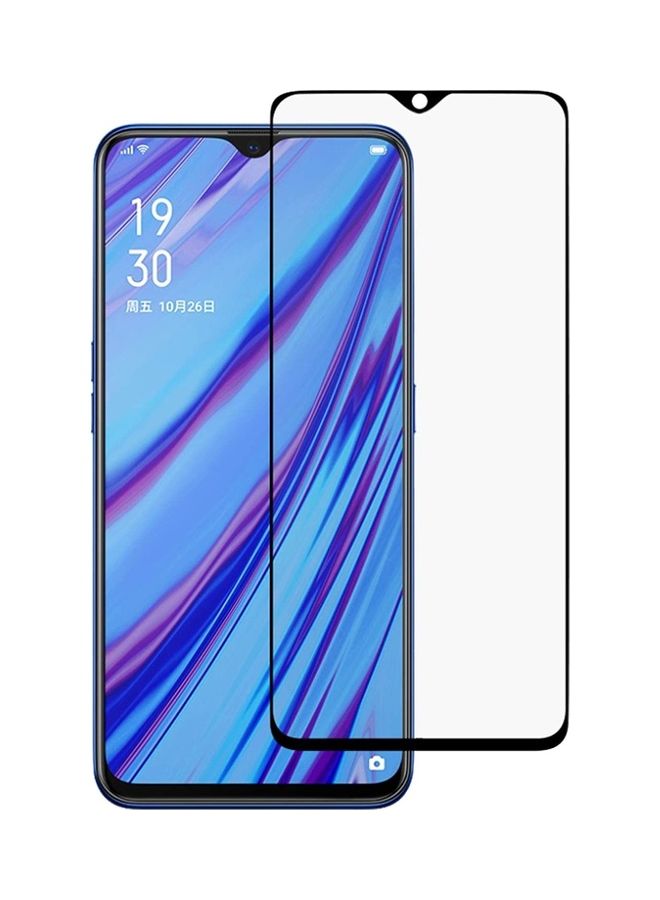 ICS Tempered Glass Screen Protector For Oppo A9 Black/Clear - Image 1