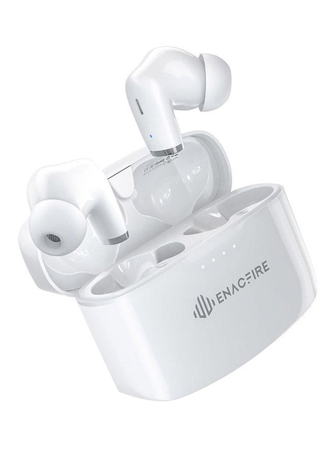 ENACFIRE - E90 Wireless Earbuds White - Image 1