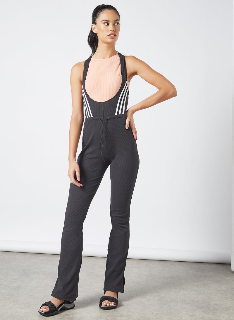 Adidas - Ribbed Crop Tank Top Pink - Image 1