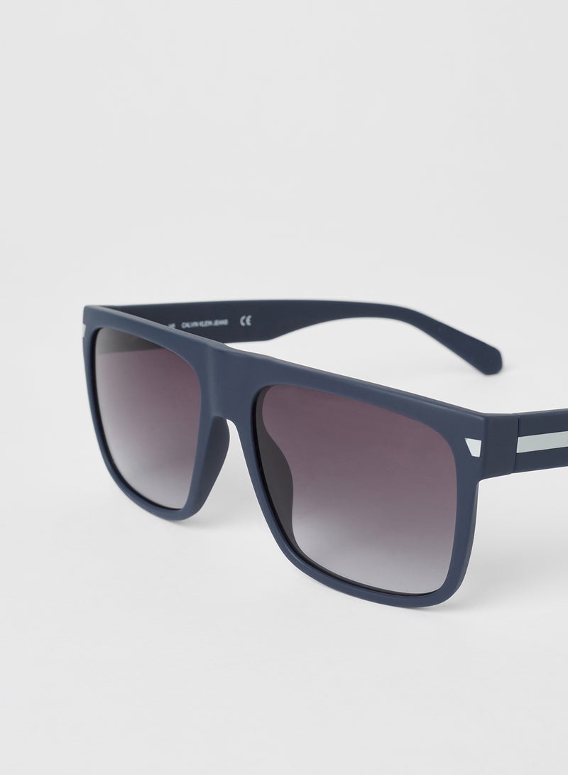 Calvin Klein Jeans - Men's Full Rim Injected Modified Rectangle - Lens Size: 59 mm - Image 1