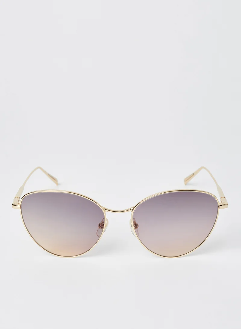 Longchamp Women's Oval Sunglasses - Lens Size: 55 mm