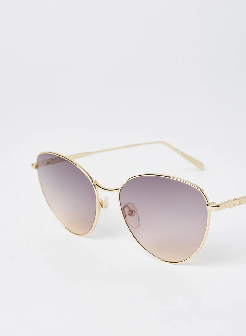 Longchamp Women's Oval Sunglasses - Lens Size: 55 mm