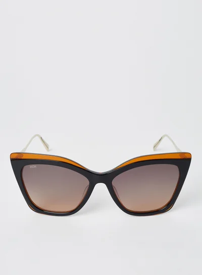 MCM Women's Full Rim Acetate Butterfly Sunglasses - Lens Size: 55 mm