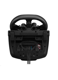 لوجيتيك عجلة سباق ودواسات G923 لأجهزة PS5 وPS4 والكمبيوتر الشخصي تتميز بردود فعل قوة TRUEFORCE تصل إلى 1000 هرتز، ودواسة سريعة الاستجابة، وتحكم في إطلاق القابض المزدوج، وغطاء عجلة من الجلد الأصلي  - Image 4