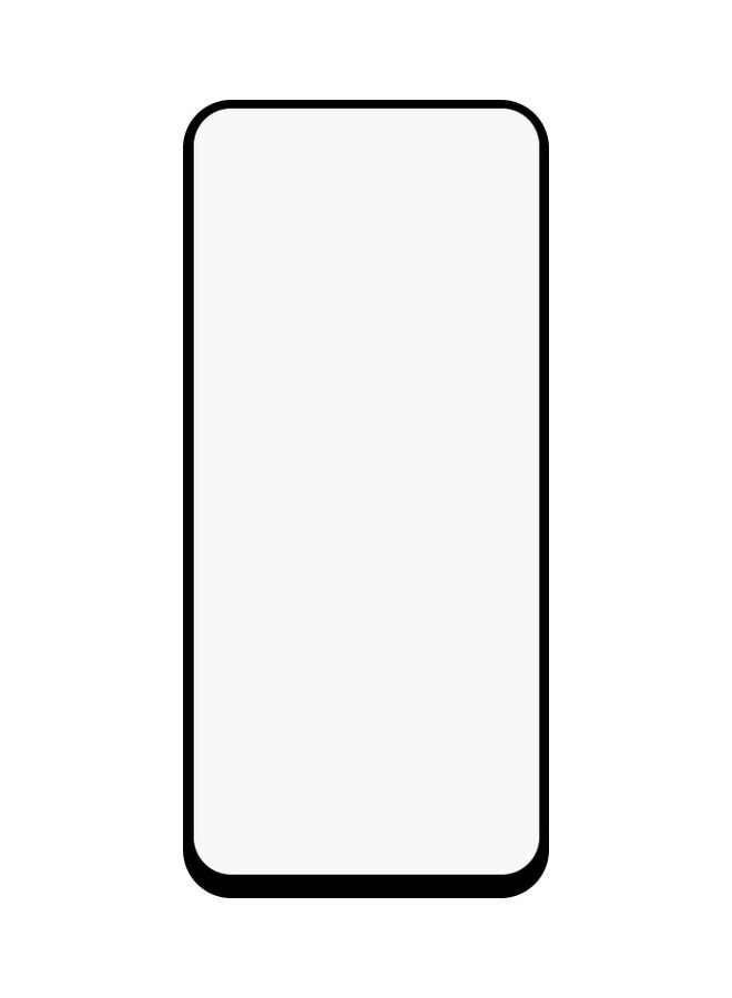 ICS Tempered Glass Screen Protector For Oppo A52 Black/Clear - Image 2