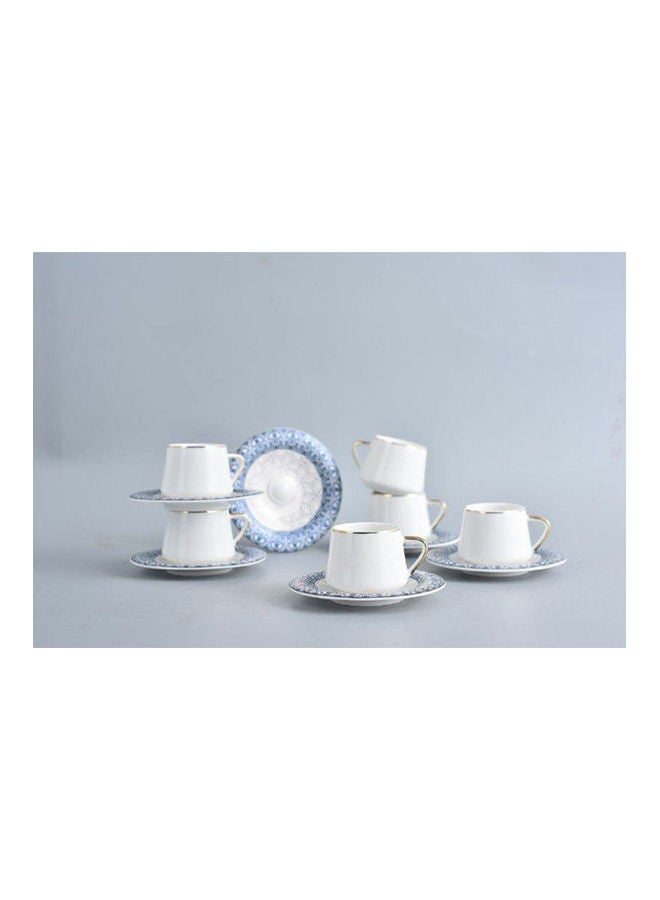 Neoflam 12 Pcs Cups With Saucers And Coffee Set Multicolour  - Image 1