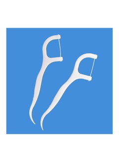 Pack Of 30 Pcs Dental Floos/Toothpick Multicolour