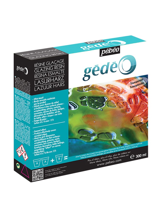 بيبيو مجموعة جيديو جليزينج راتنج شفاف - Image 1