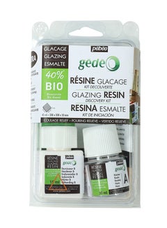 Pebeo Gedeo Glazing Resin Bio Kit Clear  - Image 1