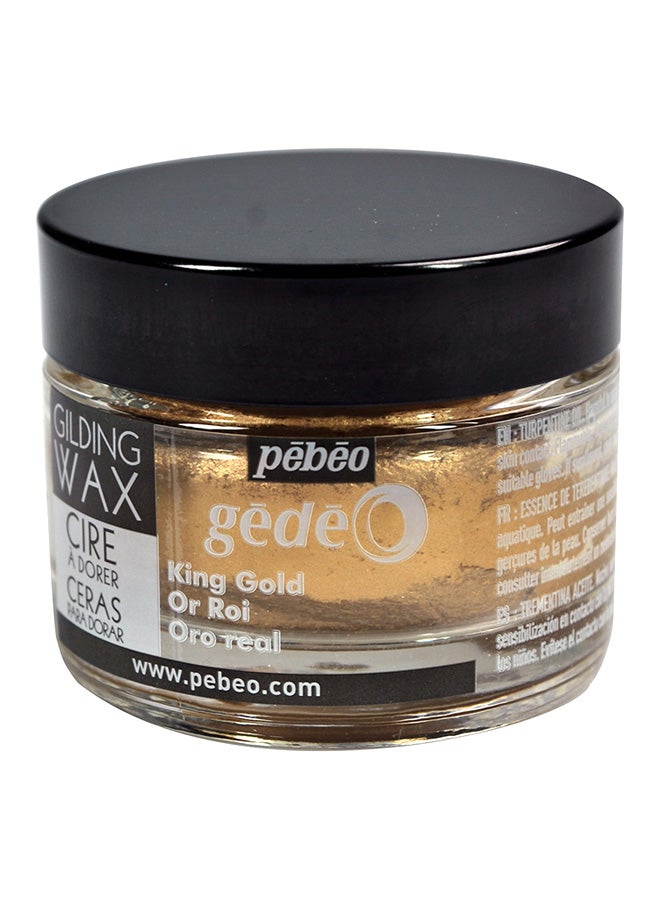 Pebeo - Gedeo Gilding Wax King Gold - Image 1