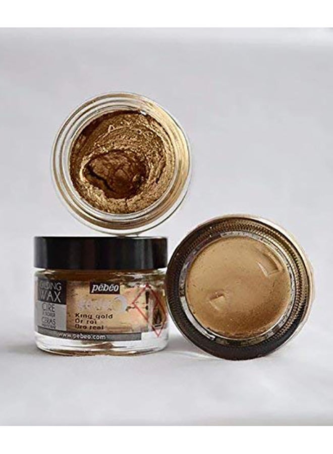 Pebeo - Gedeo Gilding Wax King Gold - Image 1