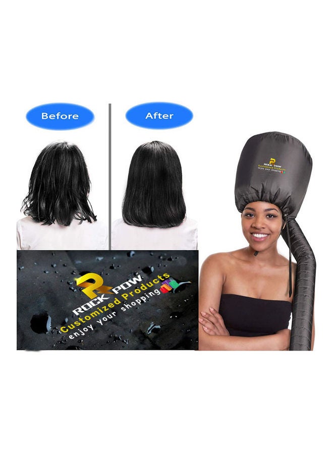 Rock Pow Bonnet Hood Hair Dryer Attachment For Styling and Deep Conditioning Black - Image 4
