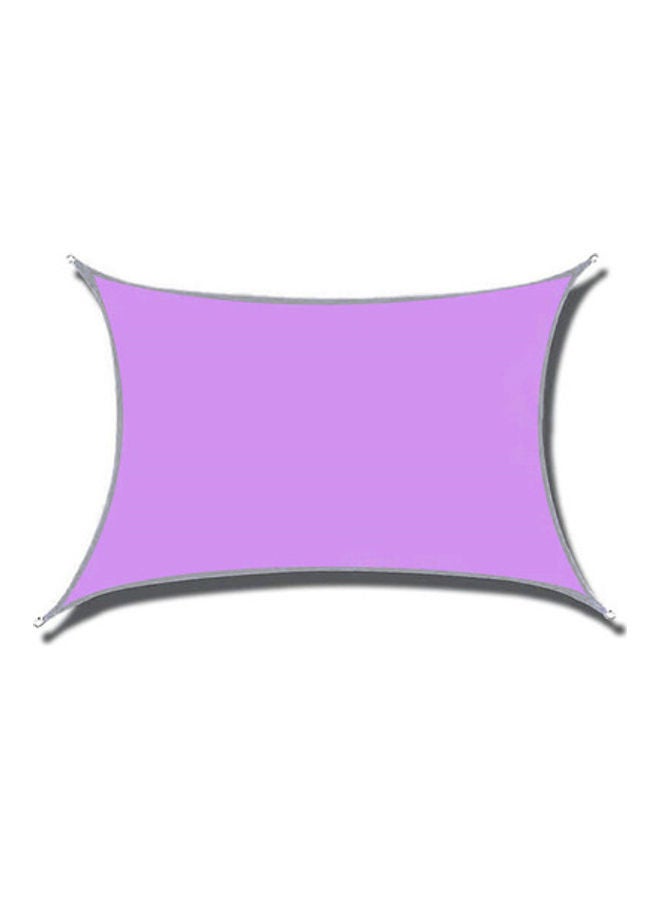 NIBEMINENT Rectangular Outdoor Sun Shade Purple