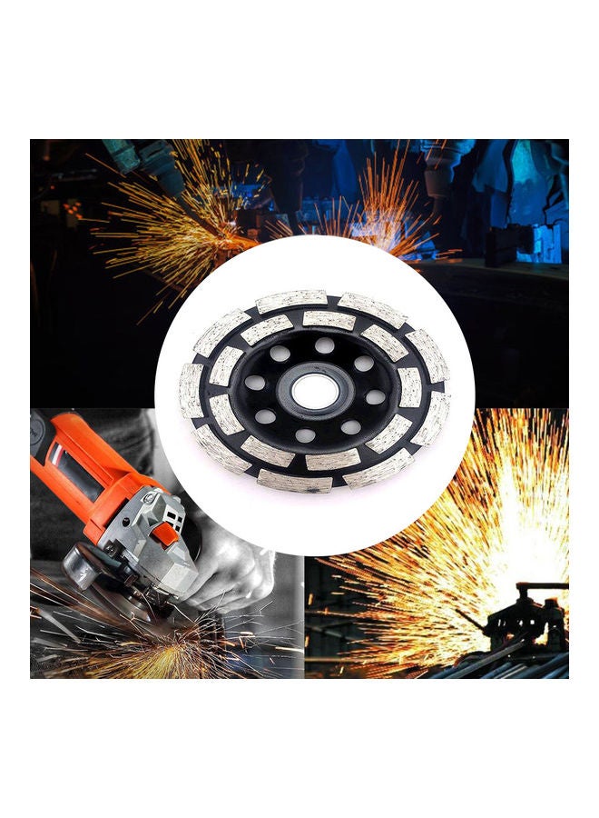 Diamond Double Row Abrasive Wheel Black - Image 5