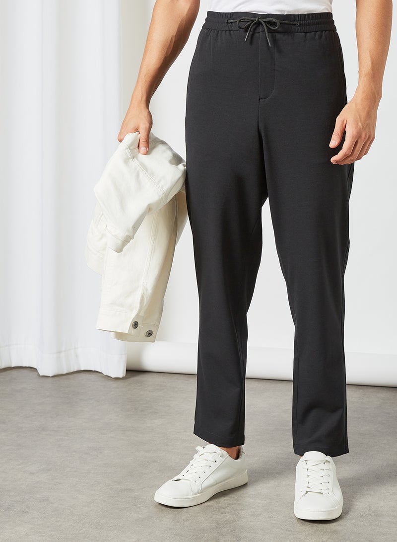 Drawstring Trousers Black - v1627564957/N43762869V_1