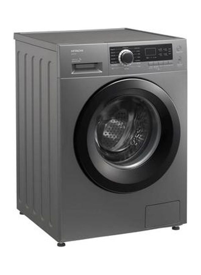 HITACHI - 16-Programs Inverter-Technology Front Load Washer BD-80CVE 2206A SL Silver - Image 1