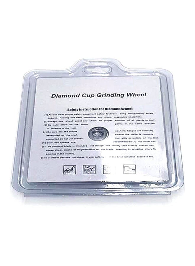 Diamond Double Row Abrasive Wheel Black - Image 4