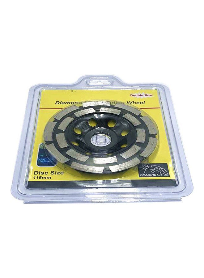Diamond Double Row Abrasive Wheel Black - Image 3