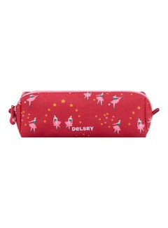 DELSEY Essential Pencil Case RED/ROSE PINK  - Image 1