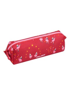 DELSEY Essential Pencil Case RED/ROSE PINK  - Image 2