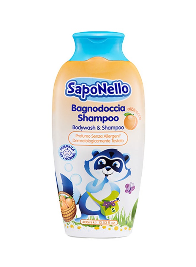 SapoNello Delicate Bodywash-Shampoo Clear 400ml 