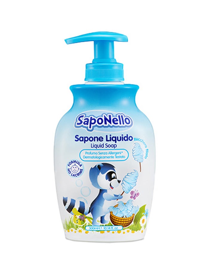 SapoNello Cotton Candy Liquid Soap Clear 300ml 