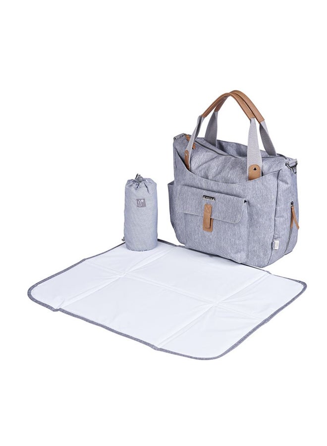 Roma 2 Changing Bag - Grey Marl - v1627572258/N48103057A_2