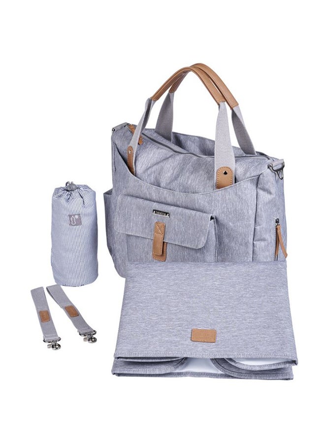 Roma 2 Changing Bag - Grey Marl - v1627572258/N48103057A_3