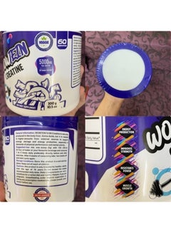 WOWTEIN Creatine Powder Unflavored 5000 mg 60 Servings 300 g  - Image 3