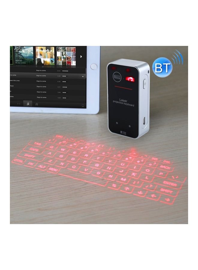 Laser Projection Keyboard for Android/Apple iPhone/PC Black - Image 1