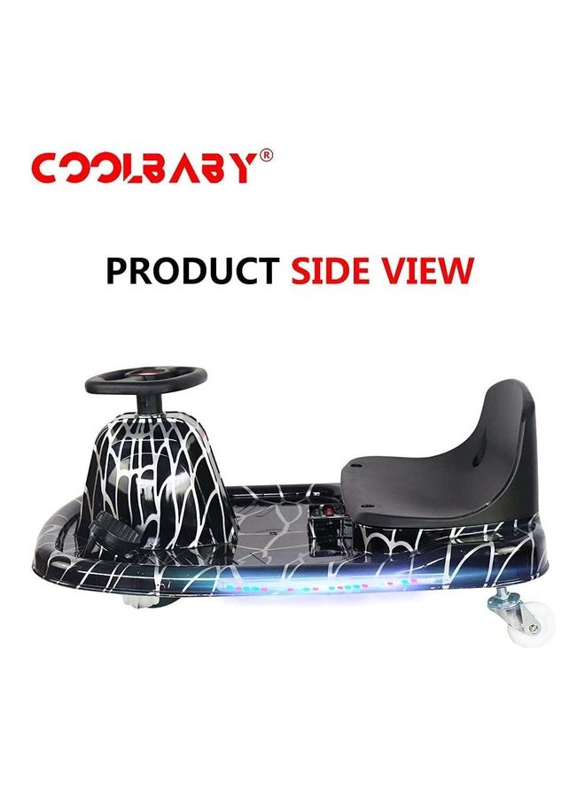 Cool Baby Electric Drift Crazy Cart Scooter With LED Light 79x51x27cm - Image 1