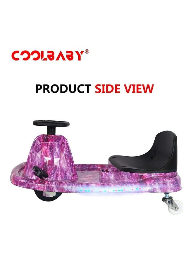 Cool Baby lED light Drift Crazy Cart Electric Scooter 79x51x27cm - Image 1