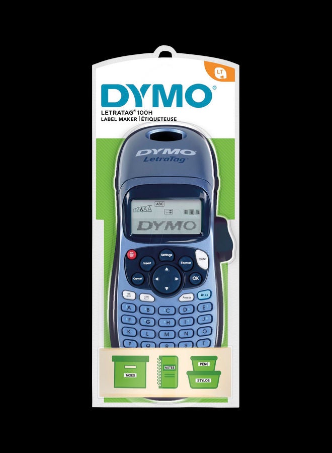 دايمو صانع ملصقات ليترا تاج. أزرق. - Image 1