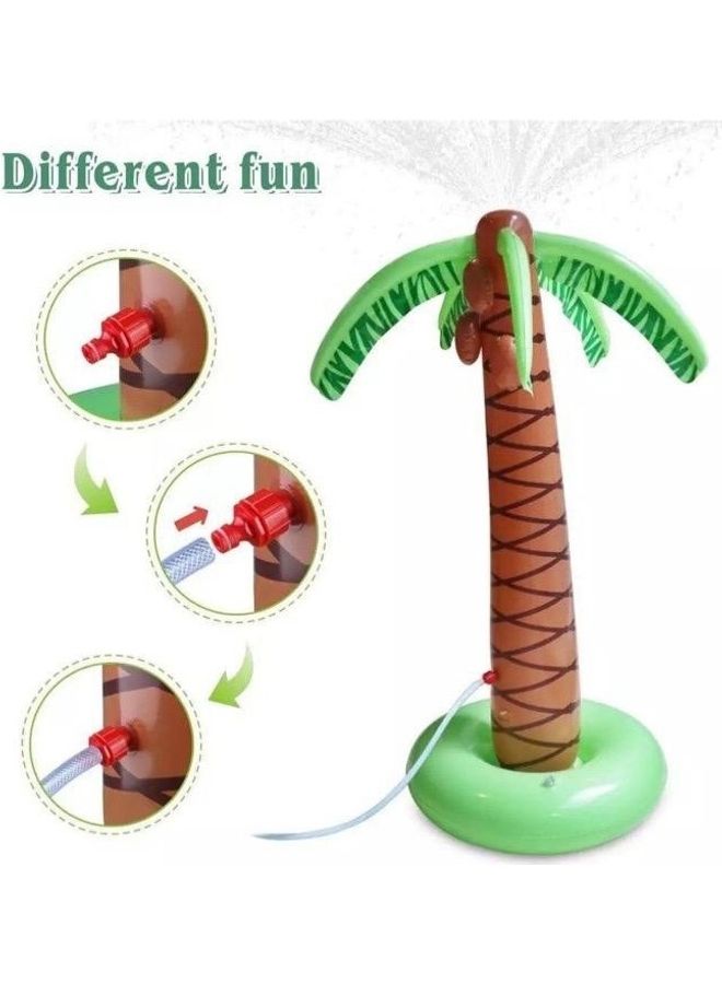 Inflatable Palm Tree Splash Yard Toy - Image 2