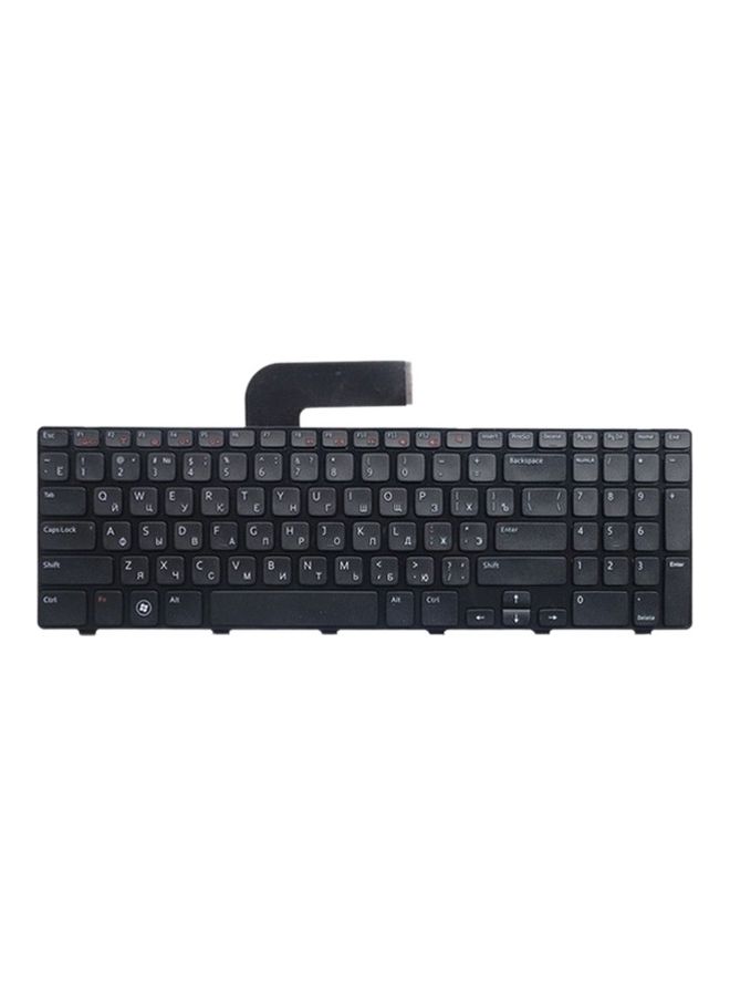 Generic - Durable Keyboard for Dell Inspiron M501Z, M5110, M511R, N5110 Series Laptops Black - Image 1