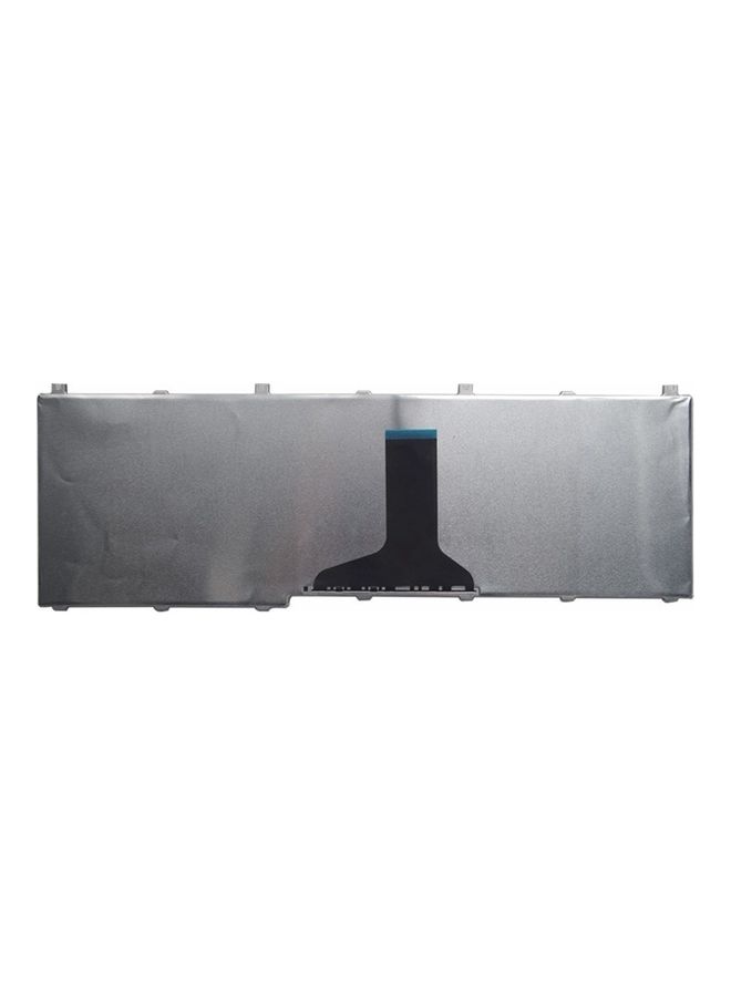 Generic - Russian Laptop Keyboard for Toshiba Satellite L775D, L750, L650, C660 Laptops Black - Image 1