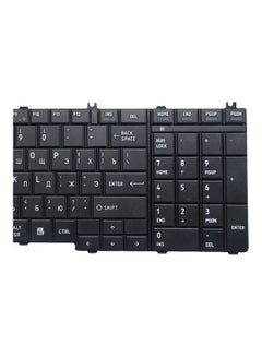Generic Russian Laptop Keyboard for Toshiba Satellite L775D, L750, L650, C660 Laptops Black  - Image 5