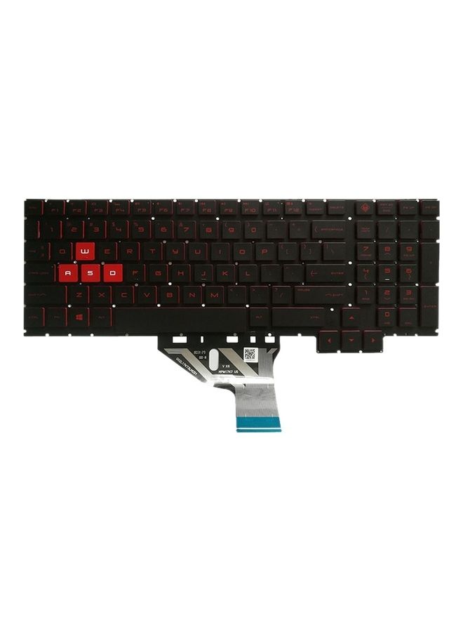 Keyboard with Backlight for HP Omen 15-CE 15-CE000 15-CE026TX Laptops Black - Image 2