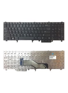Keyboard for Dell Latitude E6520 E6530 E6540 E5520 E5520M E5530 Laptops Black