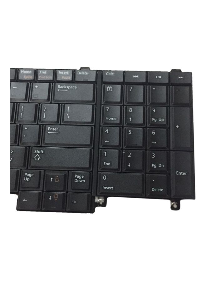 Generic - Keyboard for Dell Latitude E6520 E6530 E6540 E5520 E5520M E5530 Laptops Black - Image 1