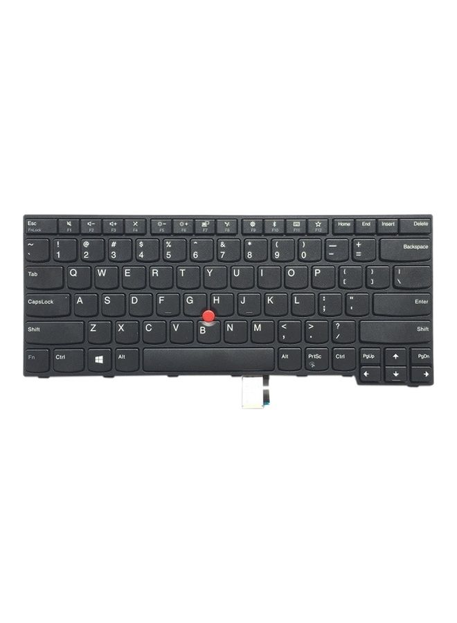 Laptop Keyboard with Pointing Sticks for Lenovo IBM Thinkpad E470, Teclado 01AX080, 01AX000 Laptops Black - Image 2
