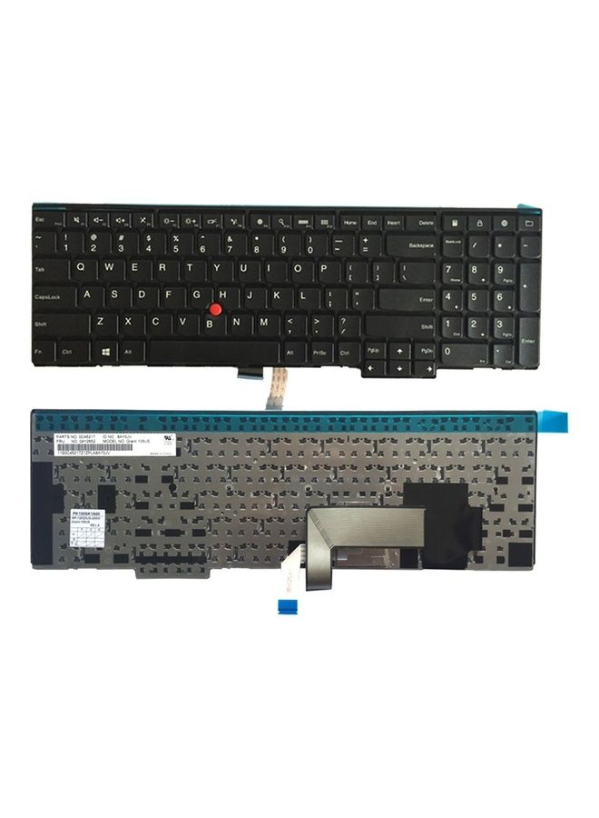 Keyboard for Lenovo Thinkpad E540, E545, E531, T540, T540P Laptops Black - Image 1