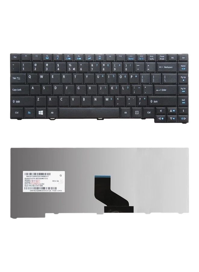 Keyboard for Acer TravelMate TM-4750, TM4750, TM4745, TM-4755 Laptops Black - Image 1