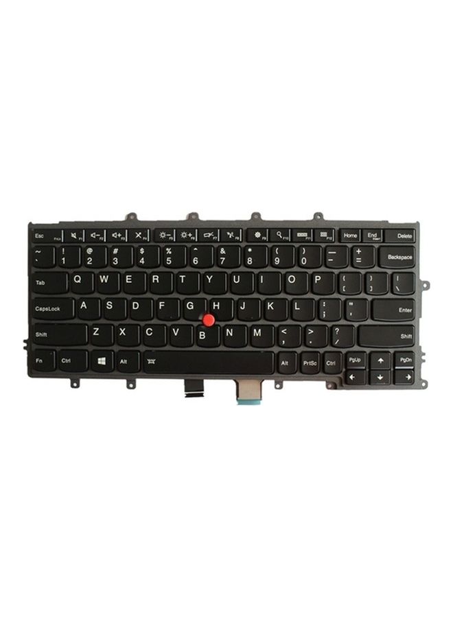Laptop Keyboard with Pointing Sticks for Lenovo IBM Thinkpad X240, X240S, X270 Laptops Black