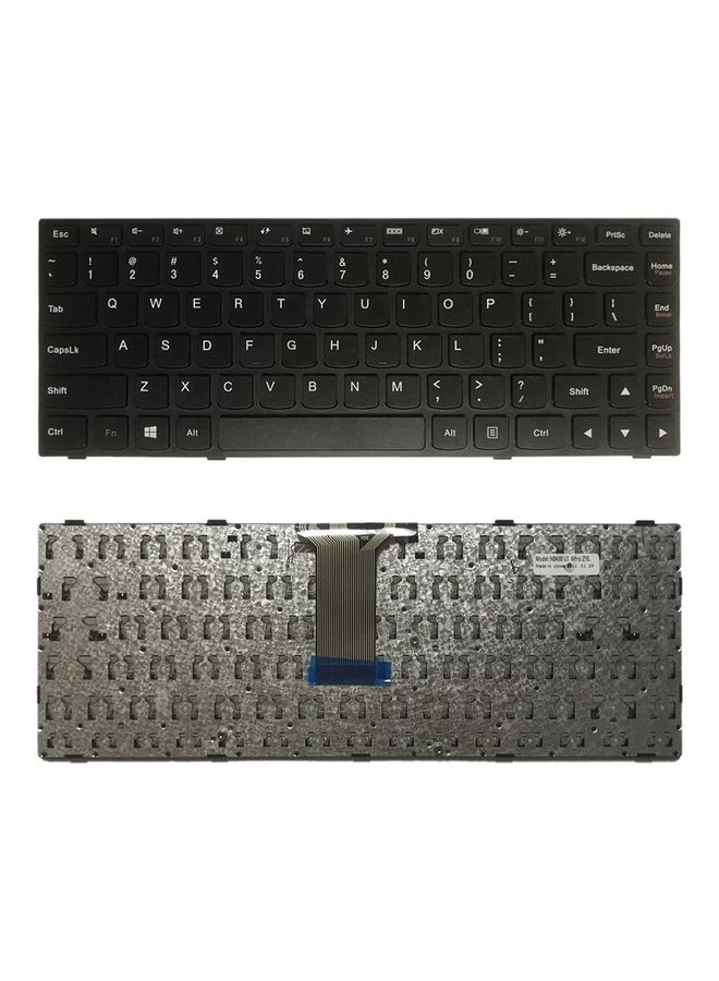 Keyboard for Lenovo IdeaPad G40, G40-30, G40-45, G40-70, G40-75 Laptops Black  - Image 1