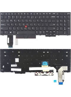 Keyboard for Lenovo Thinkpad E580, E585, E590, E595, T590 Laptop Black