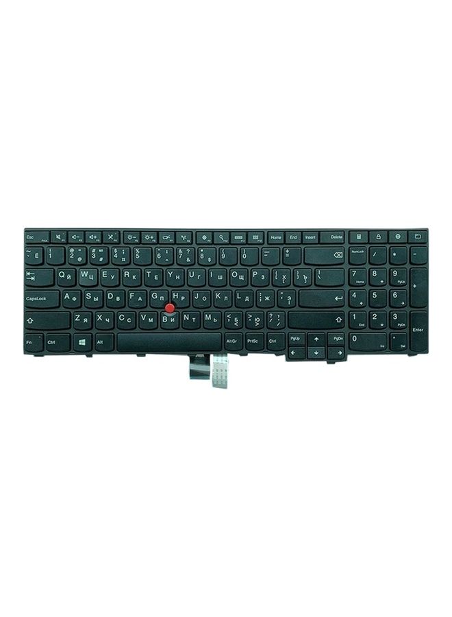 Keyboard for Lenovo Thinkpad P50S, T560, W540, T540P, W541 Laptop Green - Image 2